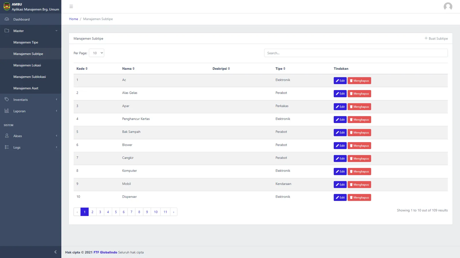 Asset Management & Tracking — screen 4 of 25