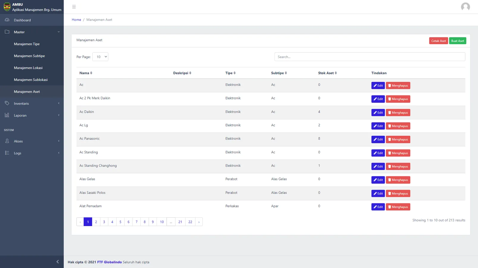 Asset Management & Tracking — screen 7 of 25