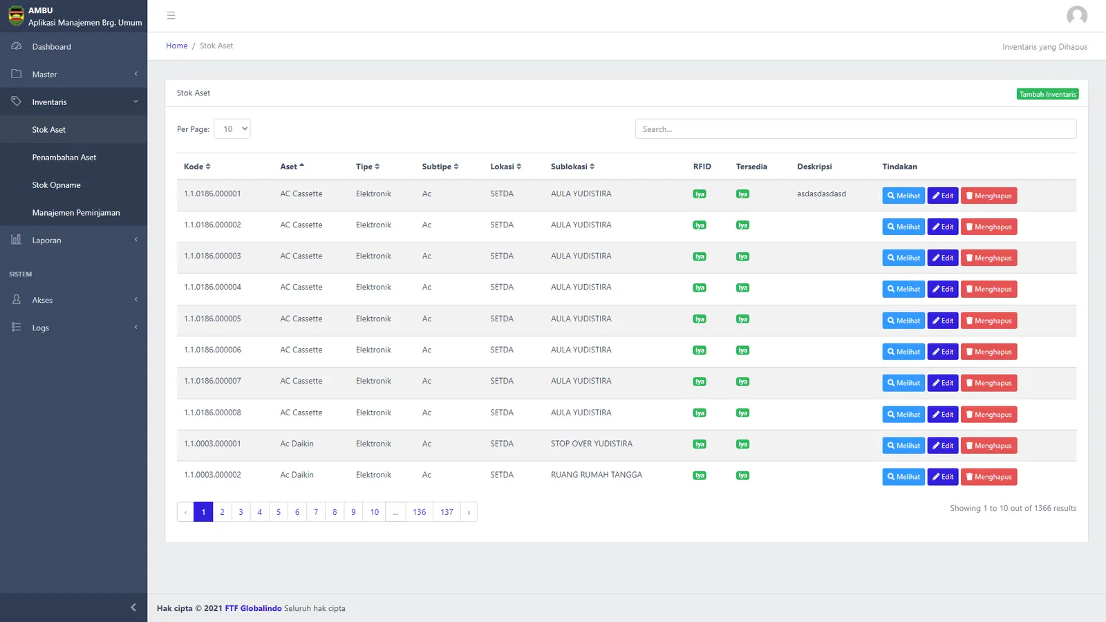 Asset Management & Tracking — screen 8 of 25