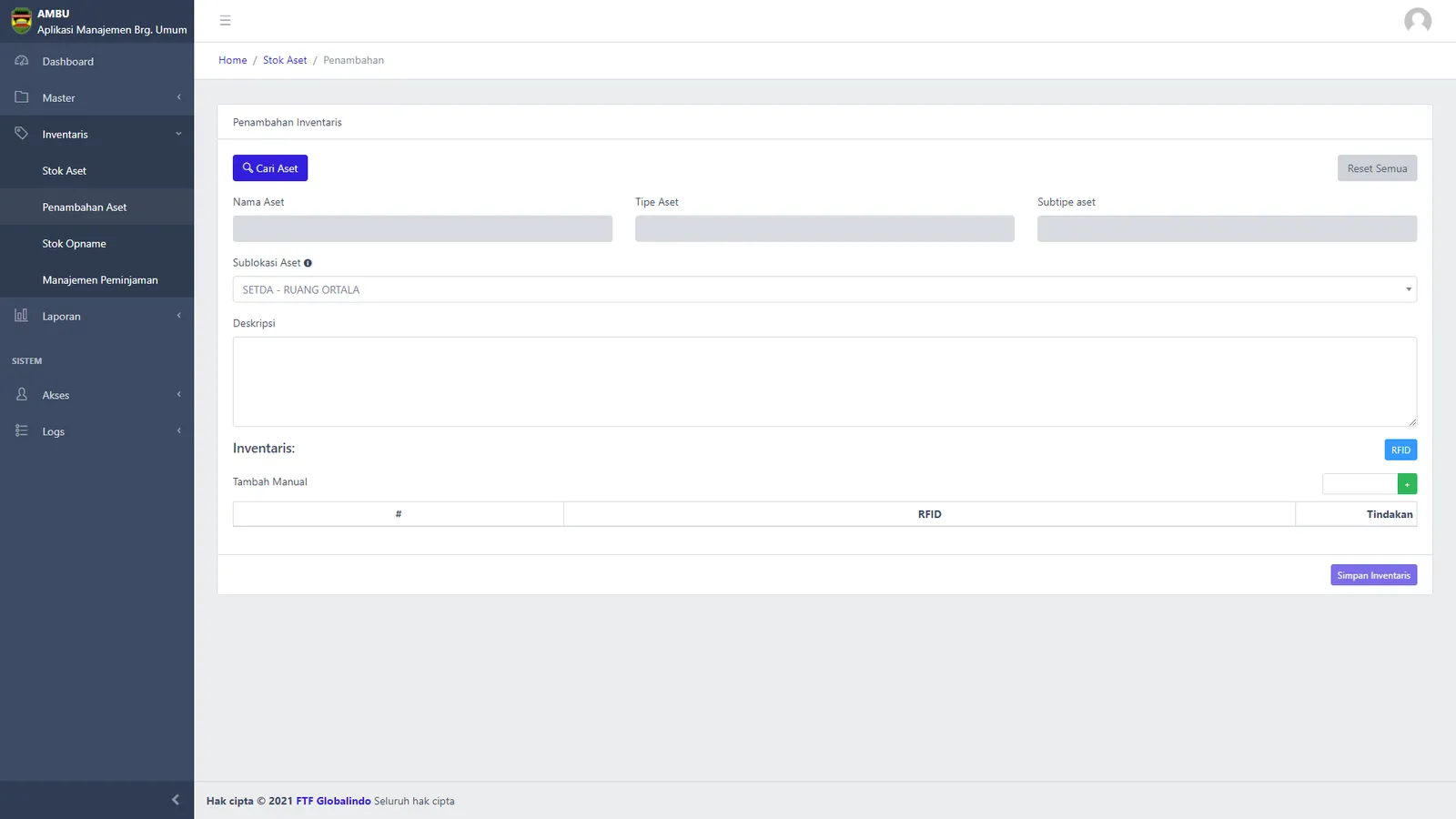 Asset Management & Tracking — screen 9 of 25