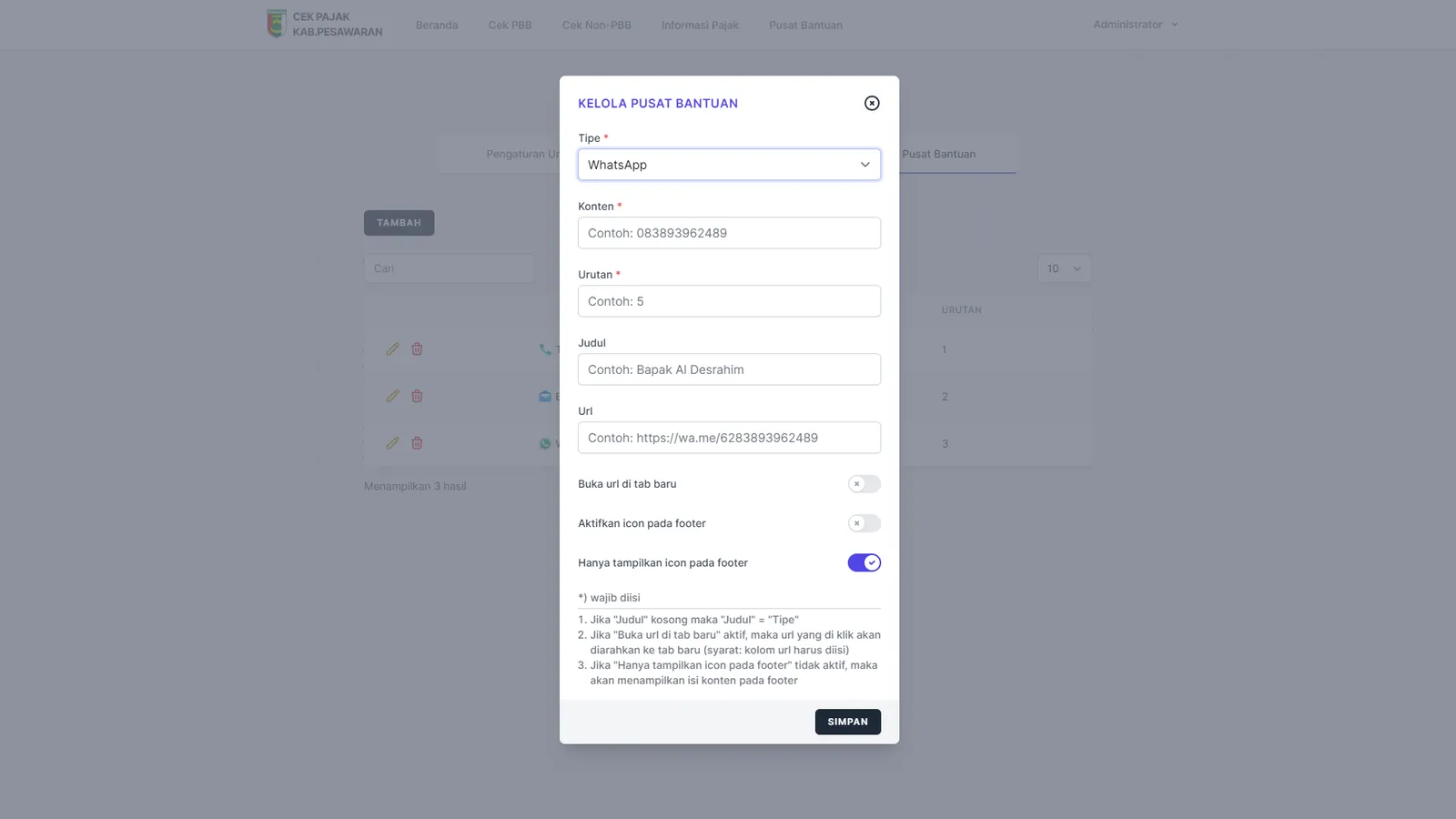 Pesawaran Tax Checker — screen 12 of 15
